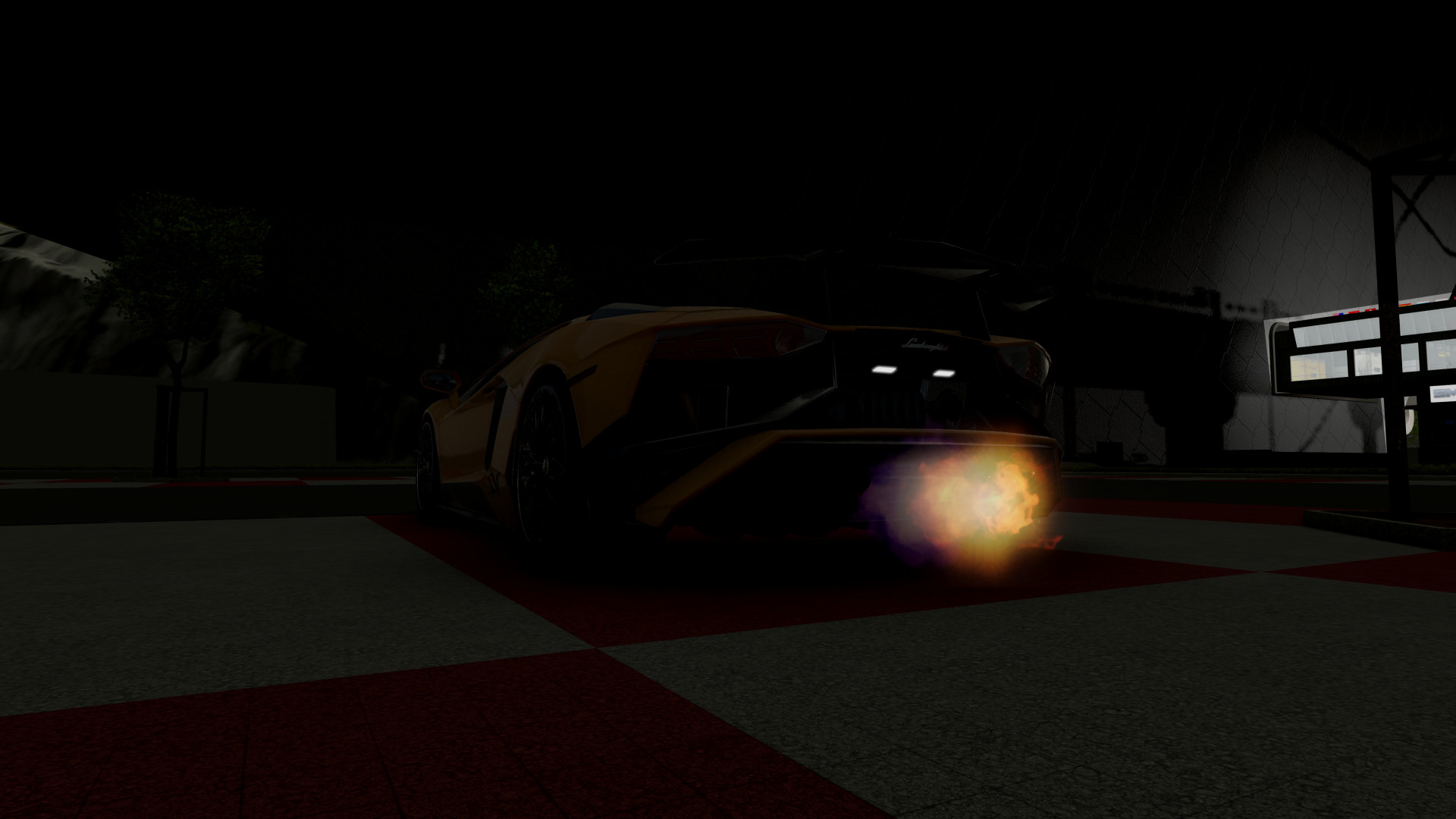 Lamborghini  Aventador SV shooting flames-lg_modland.jpg